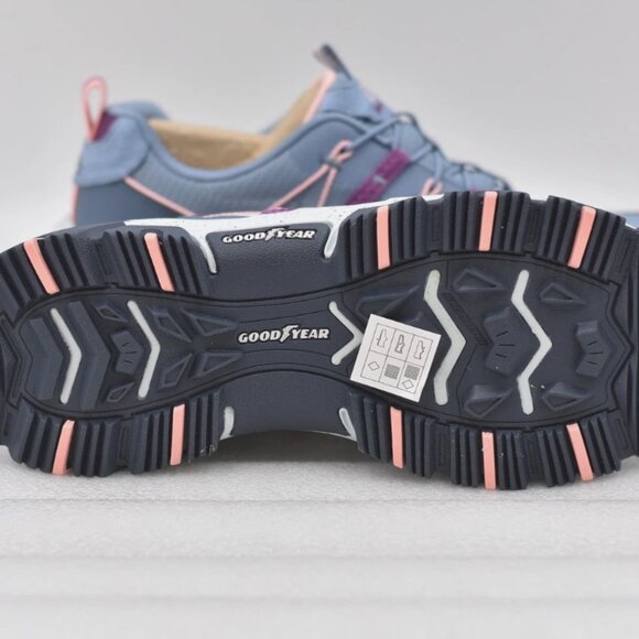 Skechers Women's Size 9 D'Lites Hiker Hillock Slate/Pink Athletic Sneaker - Picture 6 of 9